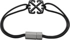 Off-White Black Arrow Rubber Bracelet