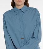 Brunello Cucinelli - Embellished cotton dress