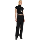 Rick Owens Black Tower SL Turtleneck