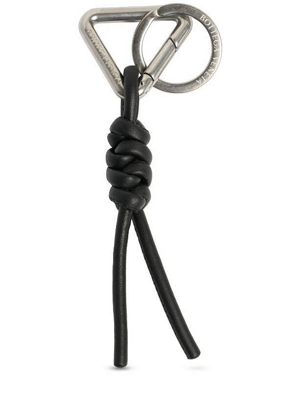 Photo: BOTTEGA VENETA Triangle Leather Key Ring