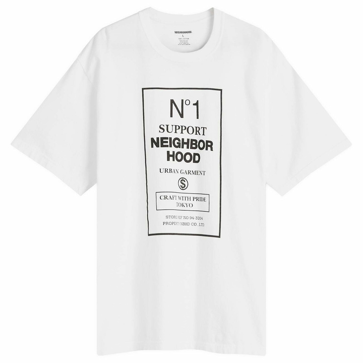 Photo: Neighborhood Men's SS-15 T-Shirt in White