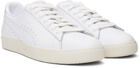 Puma White Clyde Premium Sneakers