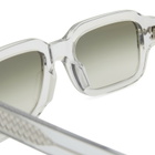 Bottega Veneta Eyewear Men's Bottega Veneta BV1442S Sunglasses in Grey/Green 