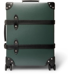 Globe-Trotter - No Time to Die 30 Leather-Trimmed Trolley Case" - Green