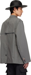 UNDERCOVER Gray UP1E4103 Blazer