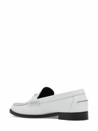 VERSACE - 20mm Leather Loafers