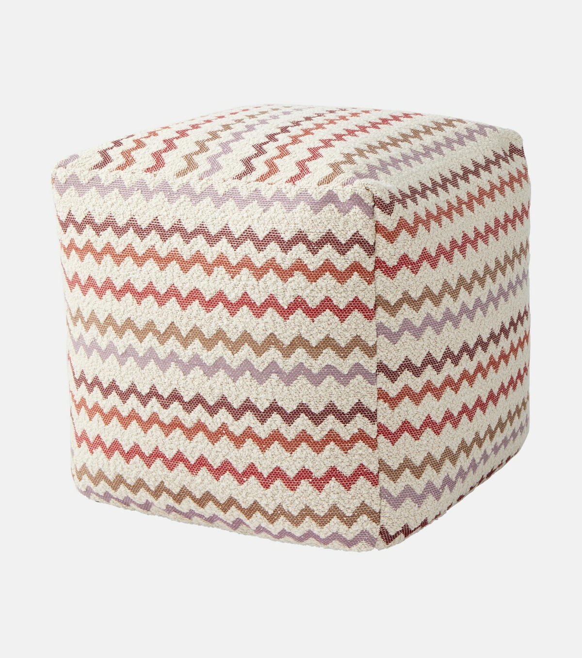 Missoni Capri Zigzag bouclé pouf