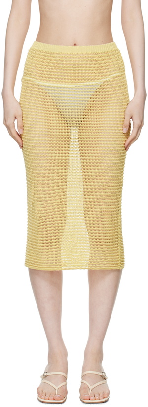 Photo: Paloma Wool Yellow Moon Maxi Skirt