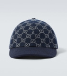Gucci GG jacquard wool baseball cap