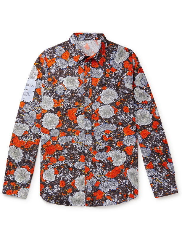 Photo: MCQ - Logo-Appliquéd Printed Cotton-Poplin Shirt - Multi