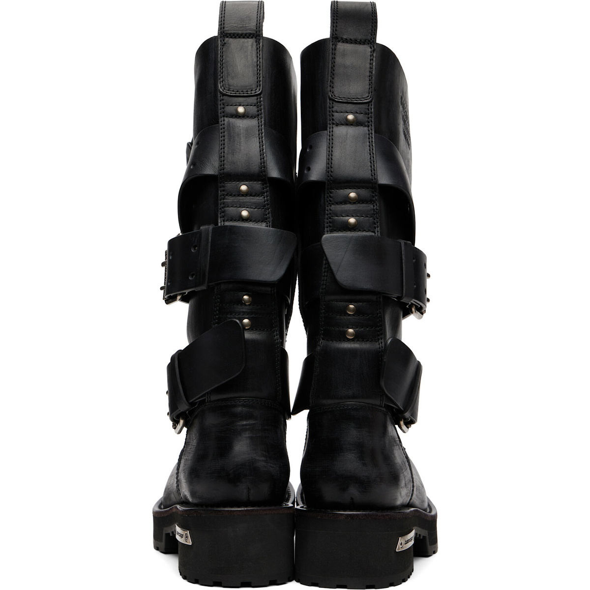 Balenciaga Black Venom High Boots