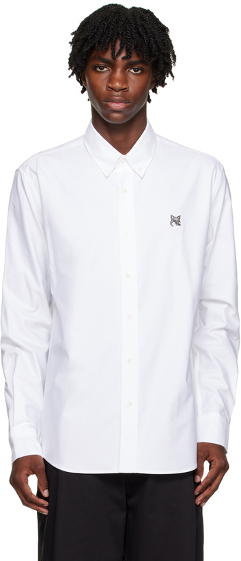 Photo: Maison Kitsuné White Fox Head Shirt