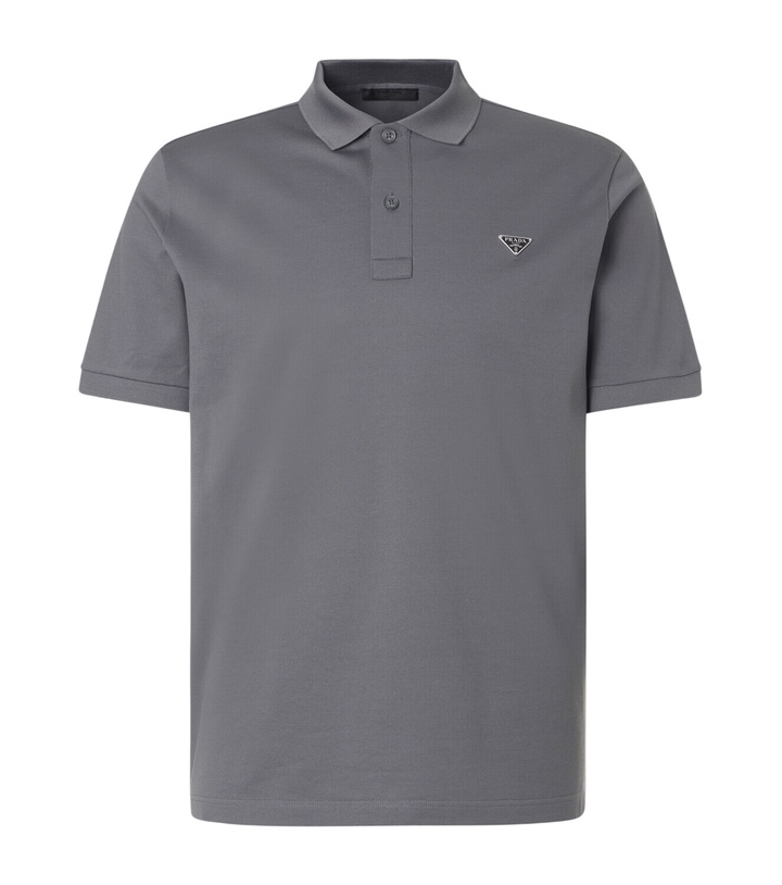 Photo: Prada Cotton piqué polo shirt