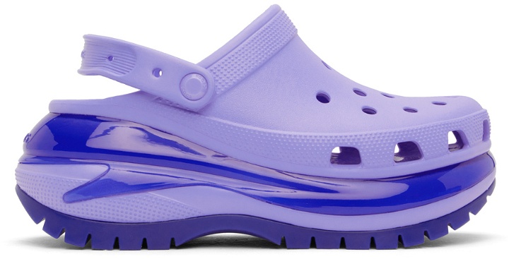 Photo: Crocs Purple Mega Crush Clogs