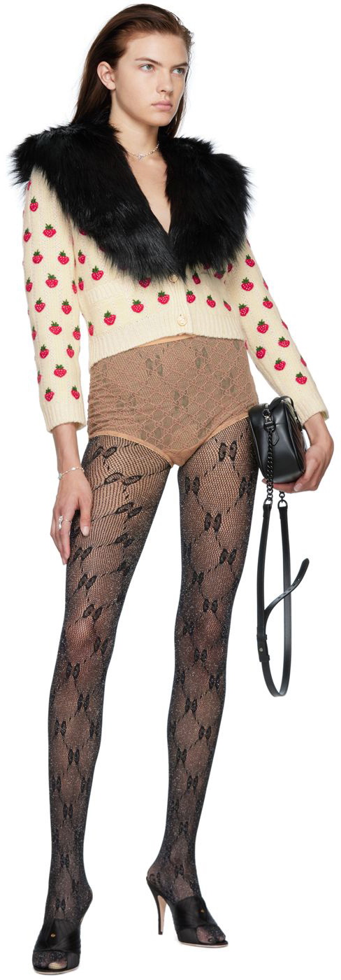 Gucci strawberry clearance tights