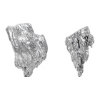 Ingy Stockholm Silver Object No. 106 Asymmetric Earrings