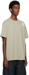 ACRONYM Khaki Printed T-Shirt