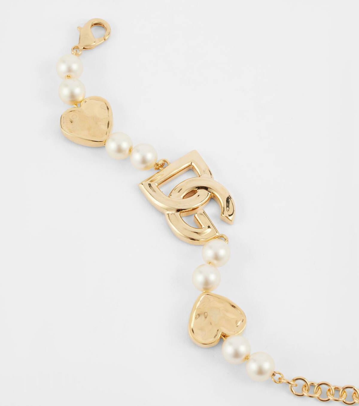 ブレスレット DG faux pearl gold-plated bracelet Dolce&Gabbana DG faux pearl gold-plated bracelet Dolce & Gabbana