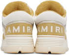 AMIRI White & Yellow MA-1 Sneakers