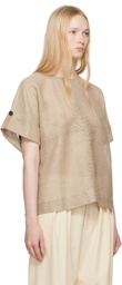 ISSEY MIYAKE Tan Papyrus T-shirt
