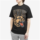 MARKET Men's Classic Beware T-Shirt in Washed Black