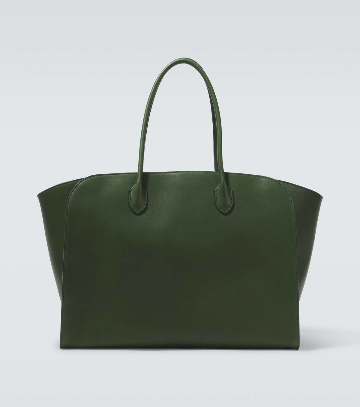 上質★THE ROW Marlo Large leather tote bag Marlo Large leather tote bag in green - The Row | Mytheresa