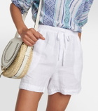 Velvet Tammy linen shorts
