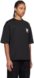 Neighborhood Black Polyester T-Shirt