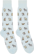 Paul Smith Three-Pack Multicolor Printed-Graphic Socks