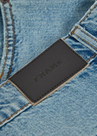 Frame Baggy Denim Shorts Light Blue
