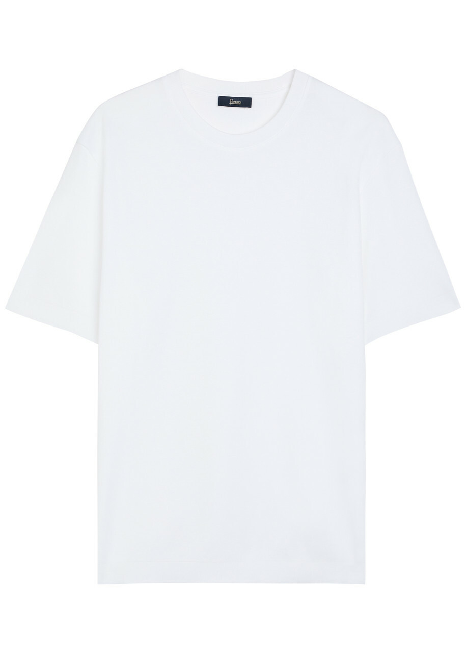 Herno Fine Cotton-knit T-shirt White
