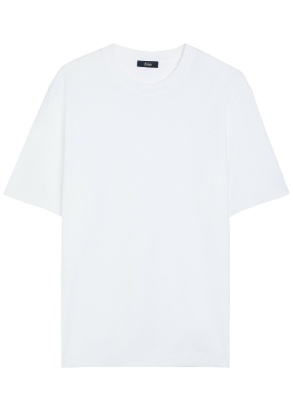 Photo: Herno Fine Cotton-knit T-shirt White