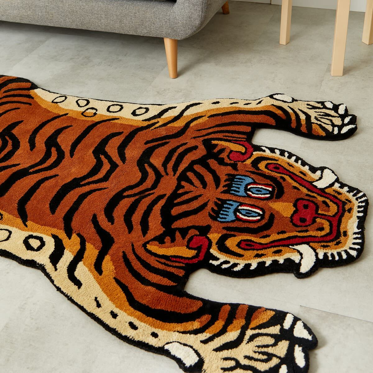 Bongusta Tigress Rug - Large in Multi