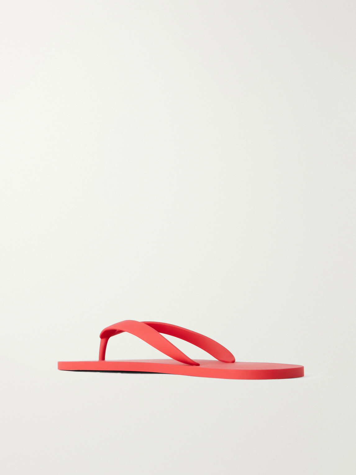 Christian Louboutin - Logo-Embossed Rubber Flip Flops - Red