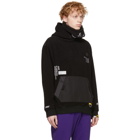 AAPE by A Bathing Ape Black Fleece Hoodie