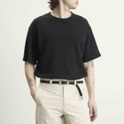 A Kind of Guise Men's Thuy Open Knit T-Shirt in Aran Black