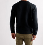 Incotex - Brushed Wool and Cashmere-Blend Sweater - Blue