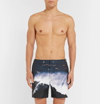 Orlebar Brown - Bulldog Mid-Length Printed Swim Shorts - Men - Navy