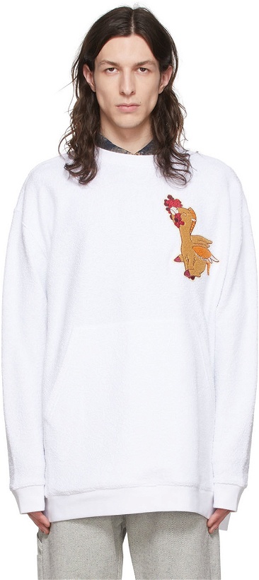 Photo: Stella McCartney White Fantasia Sweatshirt