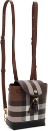 Burberry Brown Micro Backpack