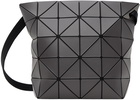 BAO BAO ISSEY MIYAKE Gray Blocky Small Shoulder Bag