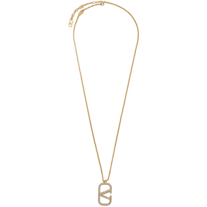 Layered Solid Valentino Chain Necklace 14K Yellow Gold 18