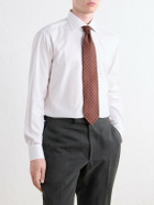 Brioni - William Striped Cotton-Twill Shirt - White