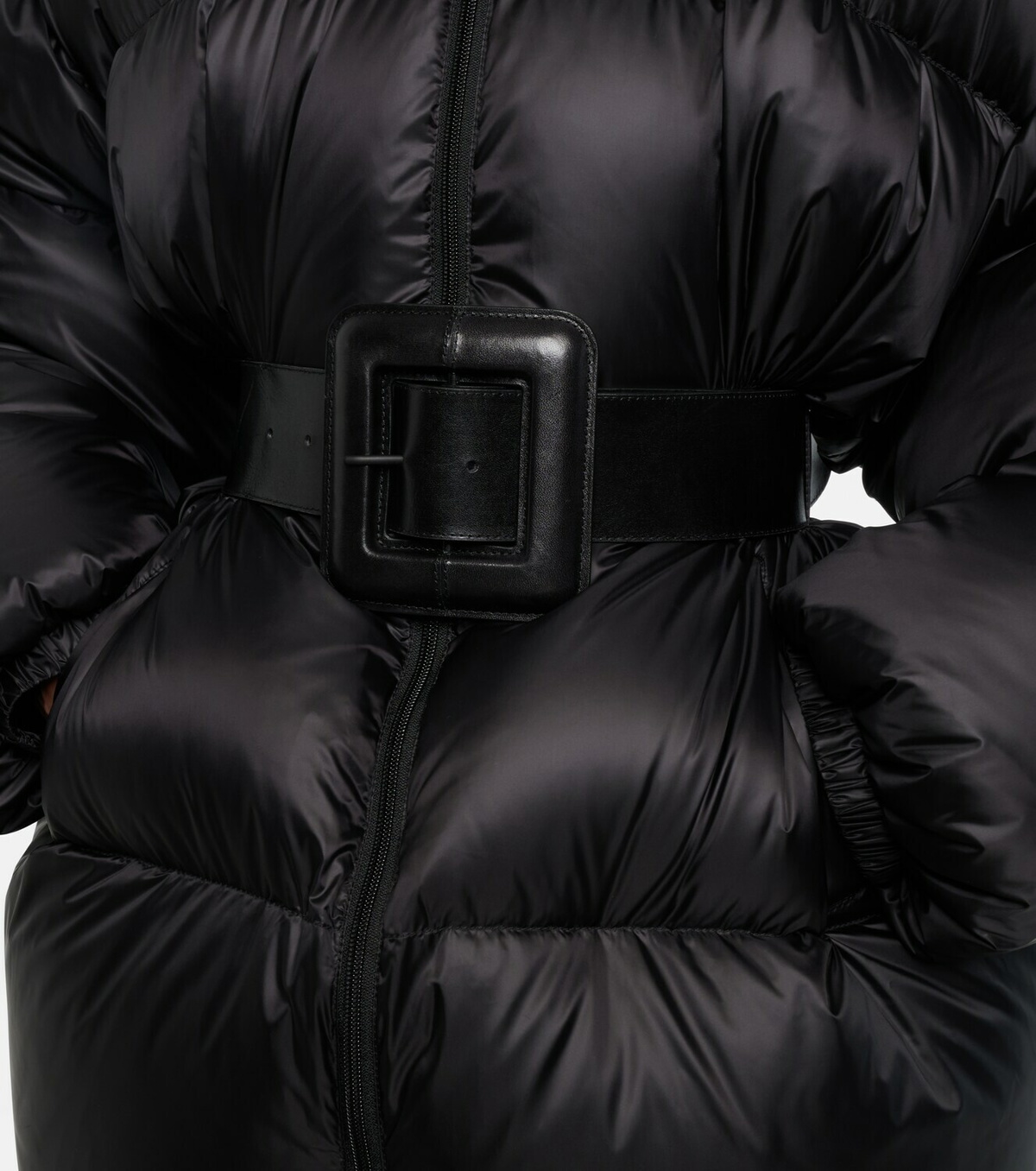 Balenciaga Hourglass belted down jacket