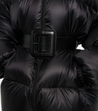 Balenciaga Hourglass belted down jacket