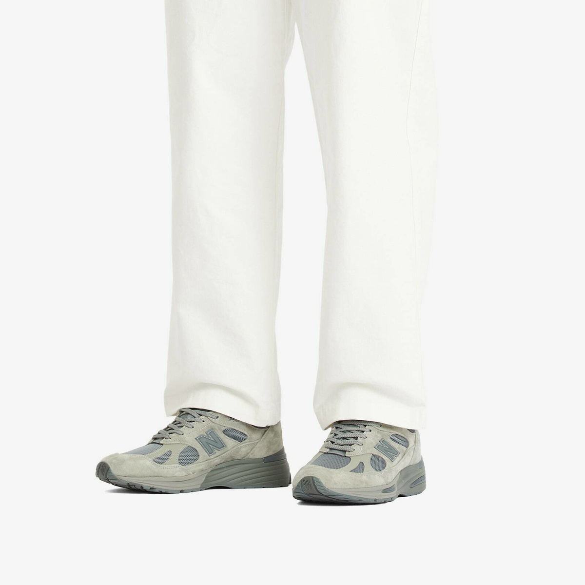 New Balance X Thisisneverthat 991v2 Sneaker in Rock Ridge