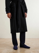 Charvet - Suede Slippers - Blue