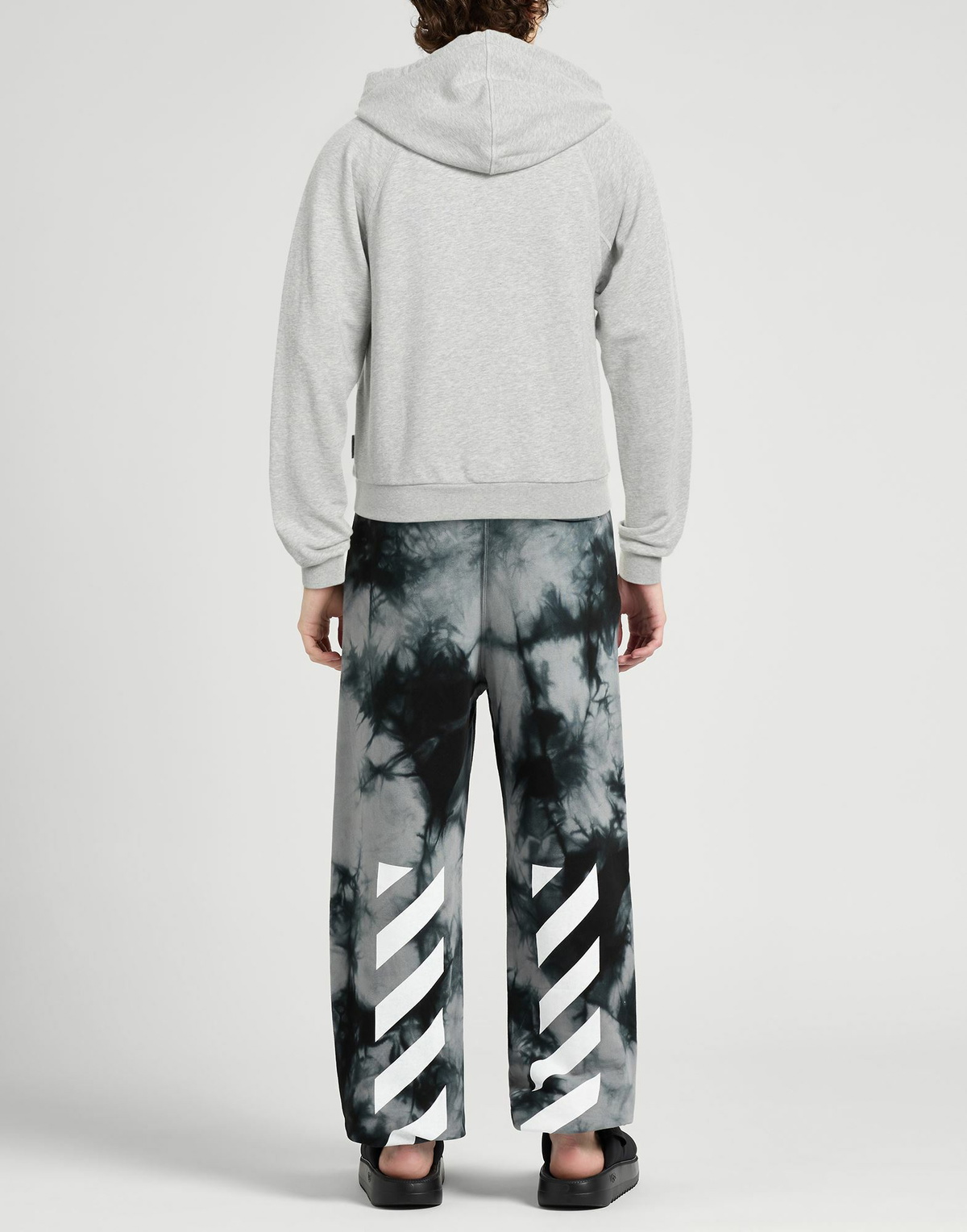 Palm Angels Mens Sweatshirt in Grey