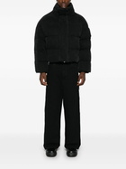 ENTIRE STUDIOS Black Velvet Puffer Jacket