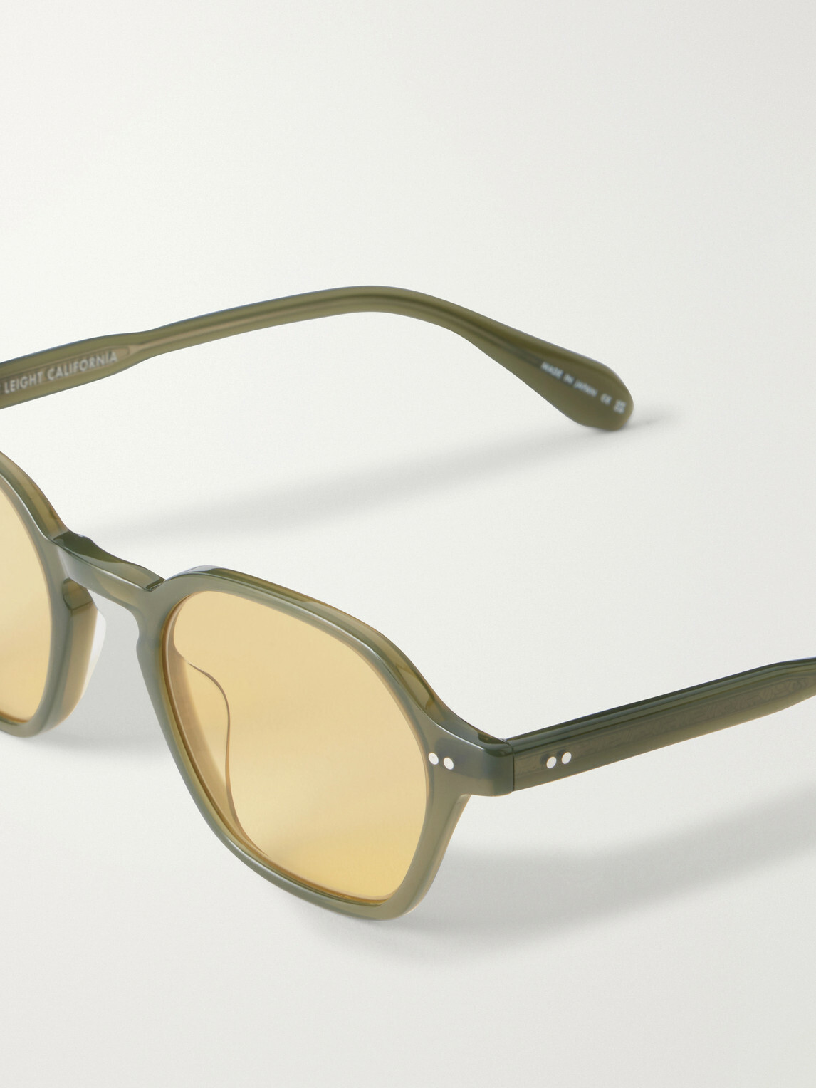 Garrett Leight California Optical - Temescal Hexagon-Frame Acetate Sunglasses